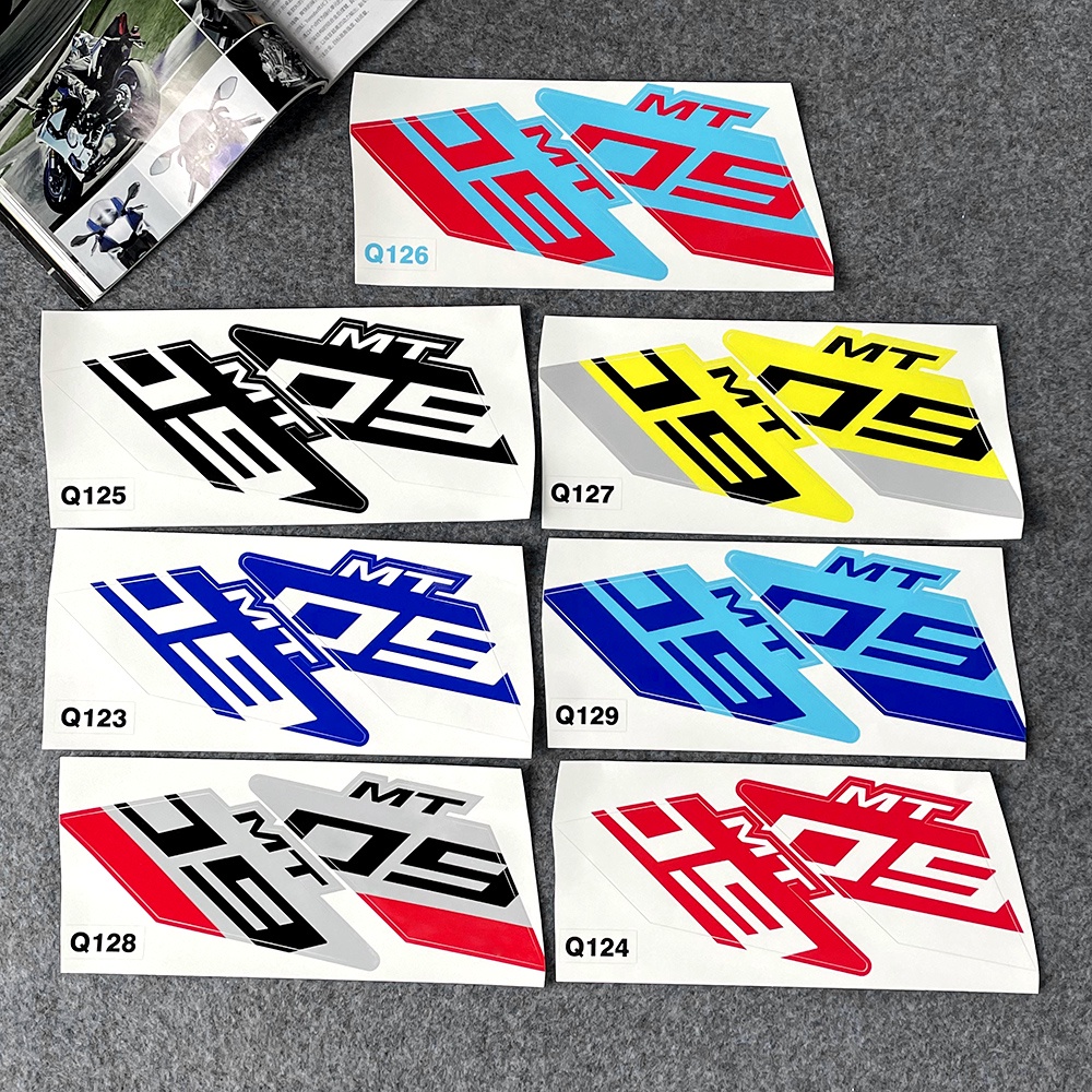 Motorcycle Sticker YAMAHA MT09 Fuel Tank Sticker Modified Protection ...