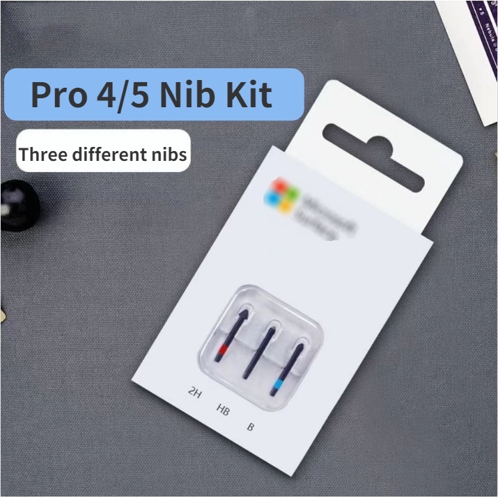 For Microsoft Surface Pro 4/5/6/7/Book /Pro X Stylus Replacement Nib Refill 2H+HB+H Kit