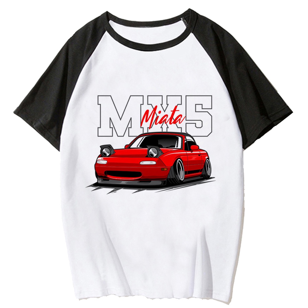 Miata top women graphic t shirt girl manga y2k clothes | Shopee Malaysia