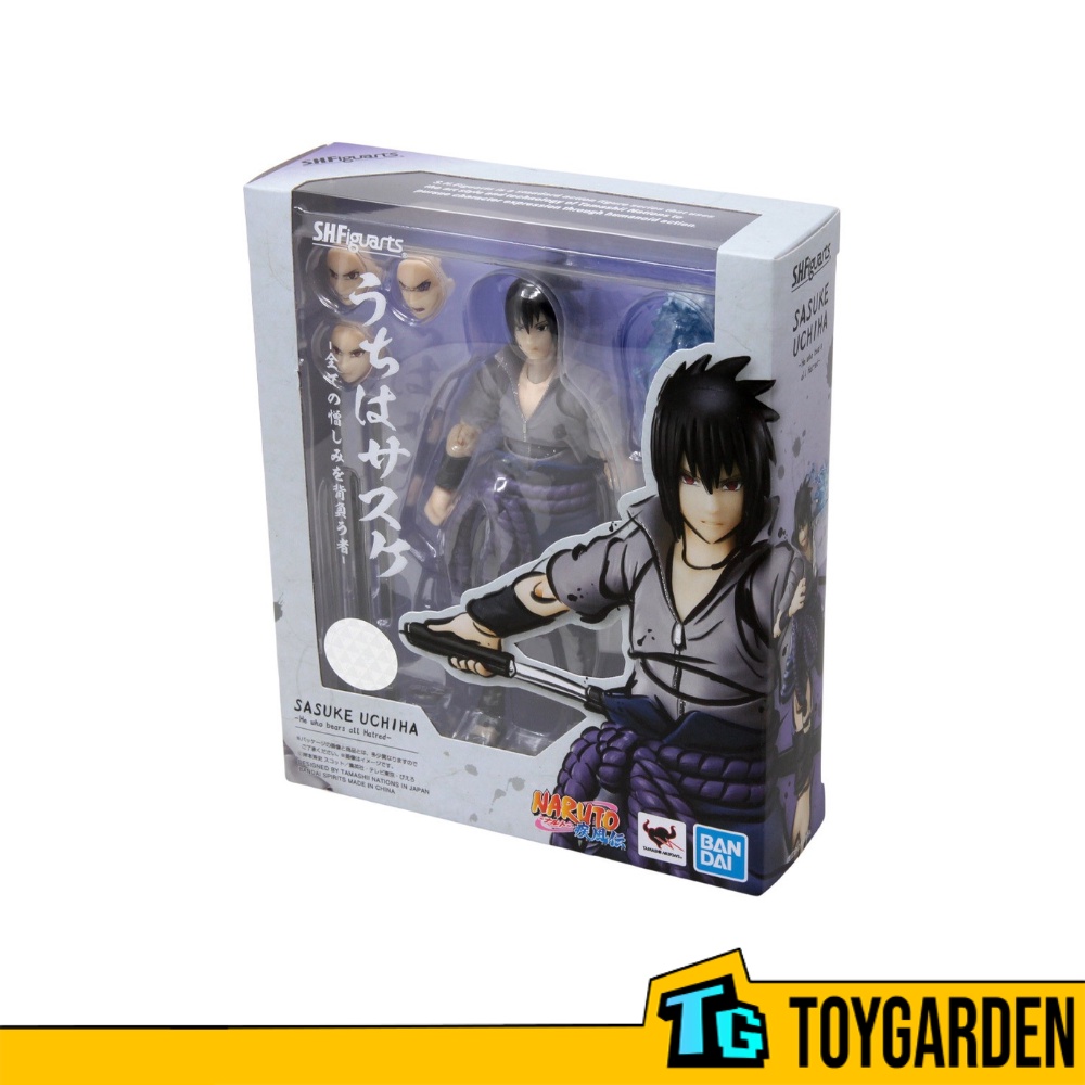 Bandai S.H. Figuarts Naruto Shippuden Sasuke Uchiha He who bears all Hatred 15cm au meilleur prix sur