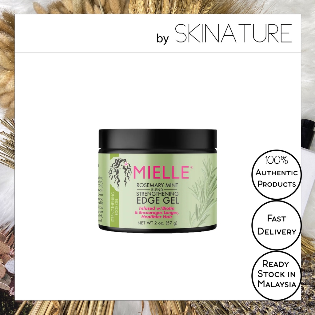 Mielle Organics Rosemary Mint Hair Strengthening Edge Gel (57g