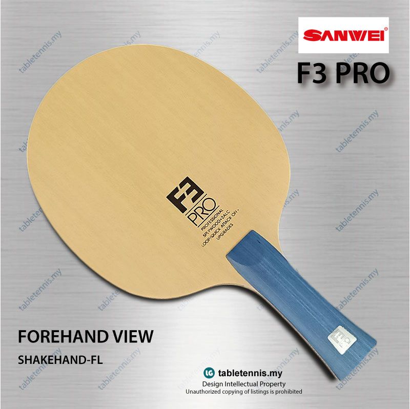 Sanwei F3 Pro Composite Carbon Table Tennis Blade Paddel Bat Racket ...