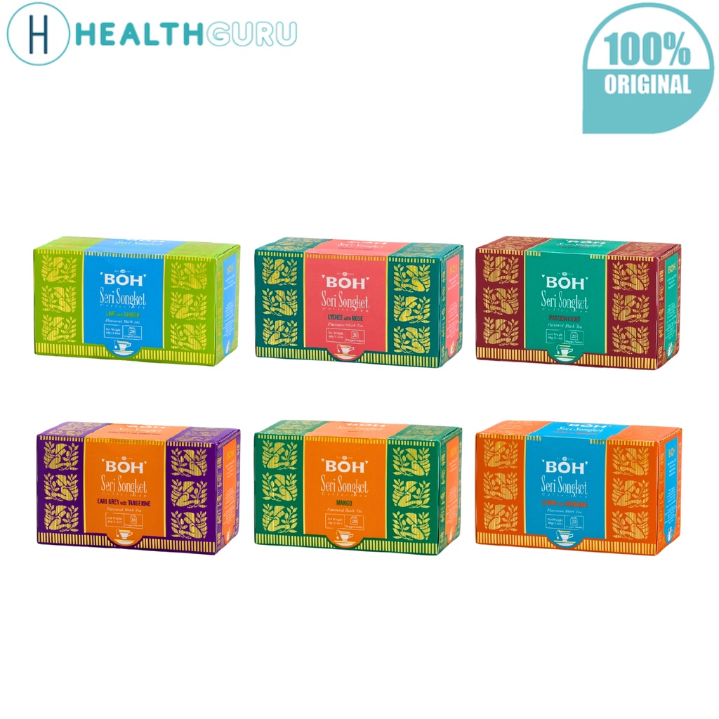 HealthGuru BOH Seri Songket Collection Flavoured Black Tea Healthy Tea ...