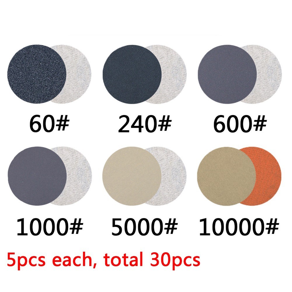 115 Non-Porous Flocking Sandpaper 240 5pcs 94762 - 10