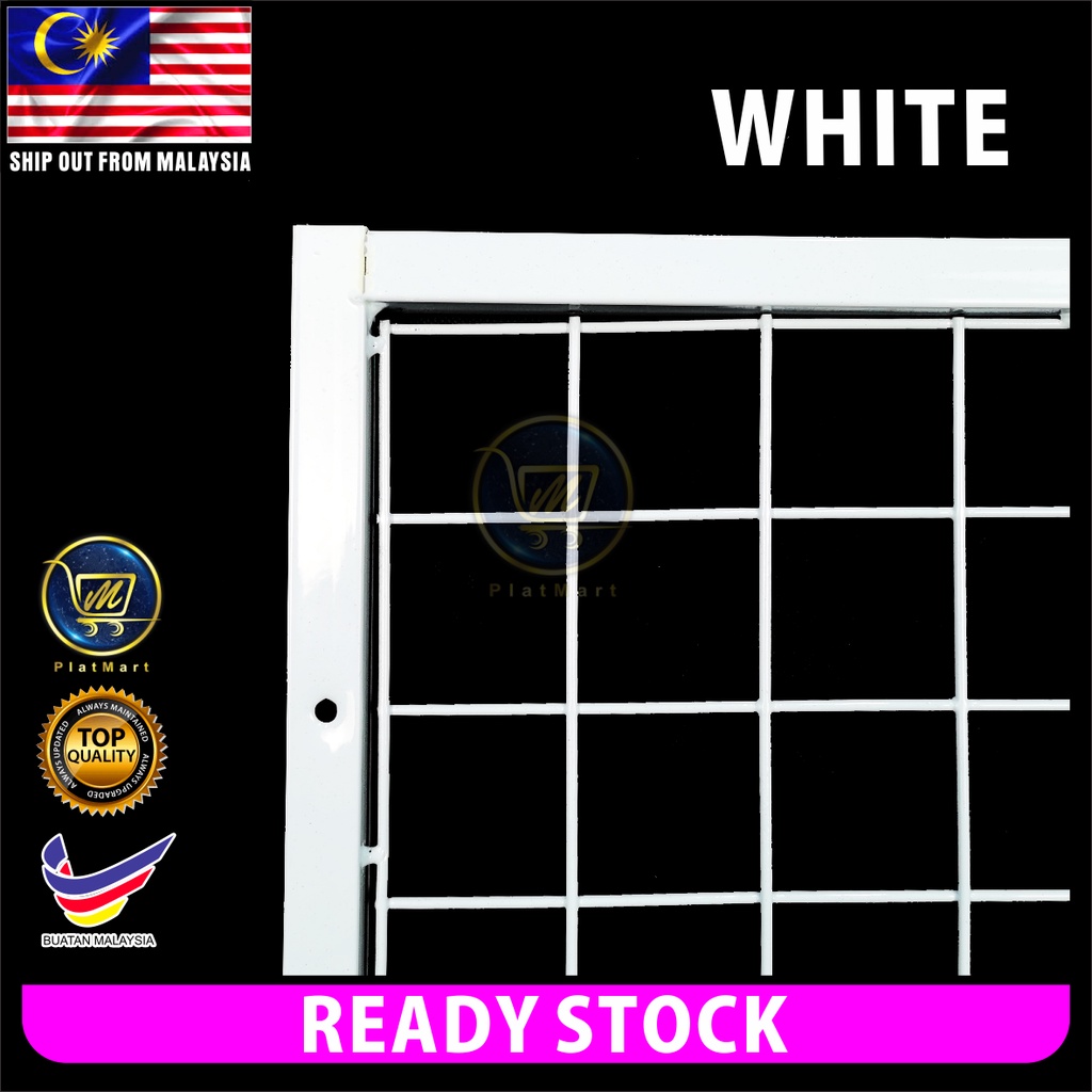 Platmart Ready Stock 10 Size Blackwhitelblue Netting Frame Display Stand Rack Without 5311