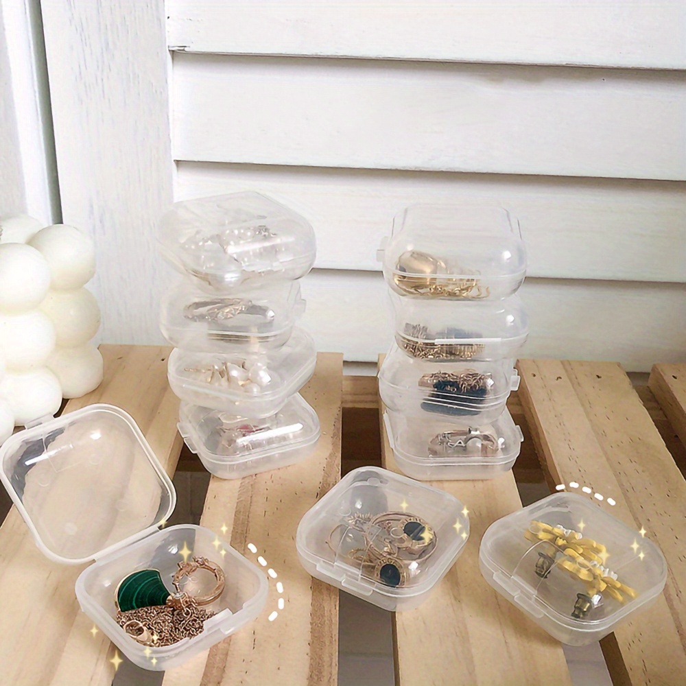 30pcs Storage Box Jewelry Box Earring Organizers Portable Travel ...
