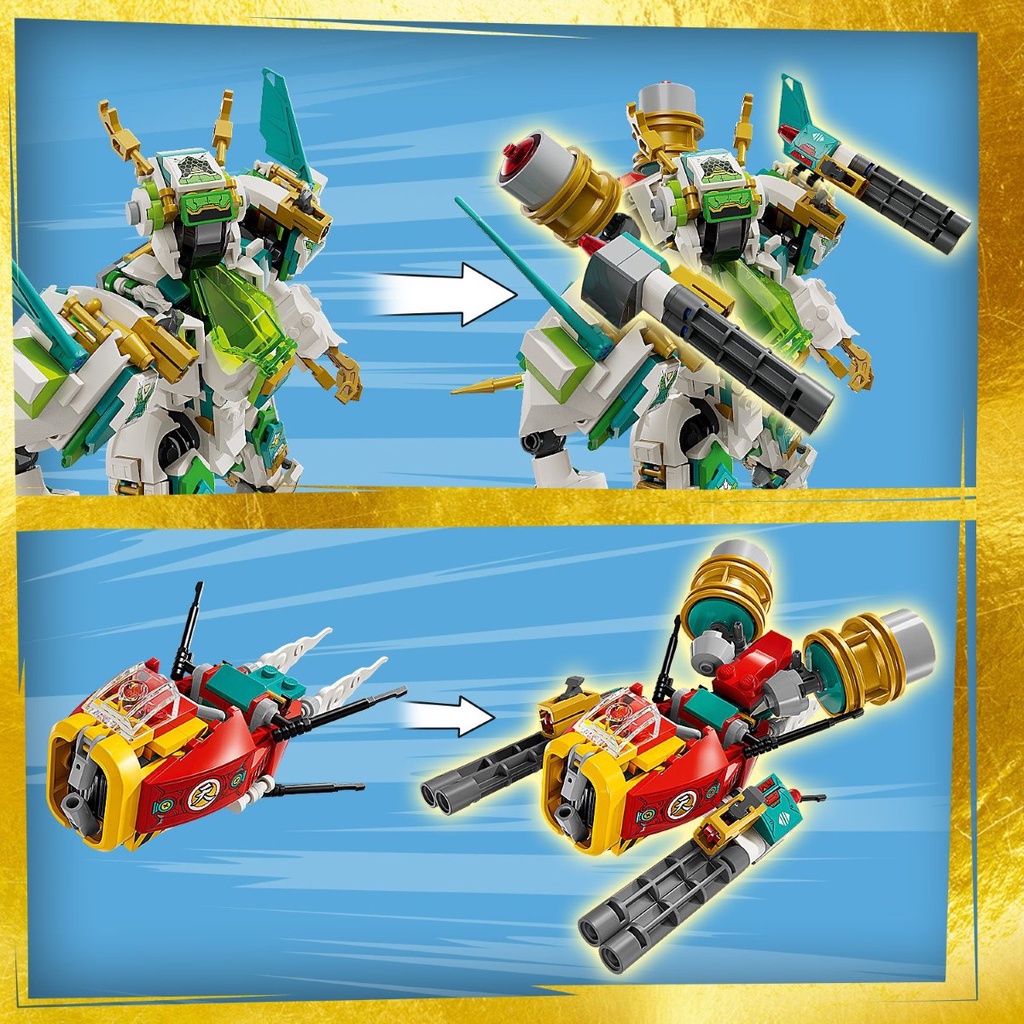 LEGO 80053 Monkie Kid Mei's Dragon Mech Building Toy Set (990
