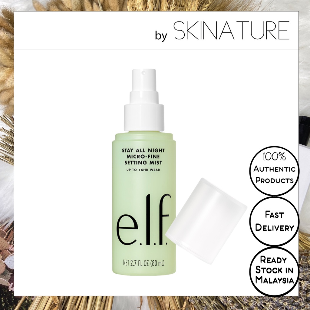 E.L.F., Stay All Night Micro-Fine Setting Mist (80 ml) | Shopee Malaysia