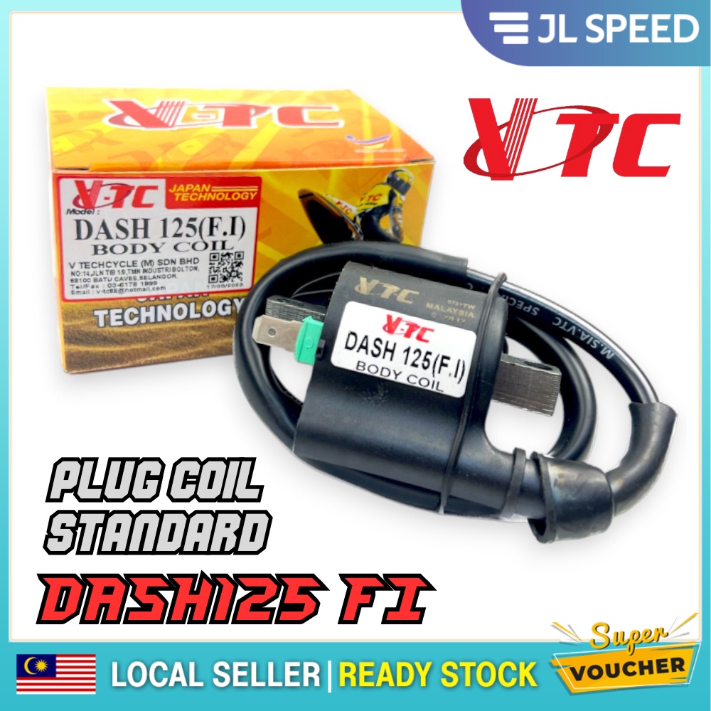 HONDA DASH125 DASH 125 FI DASH 125i IGNITION COIL BODY COIL KOIL ...