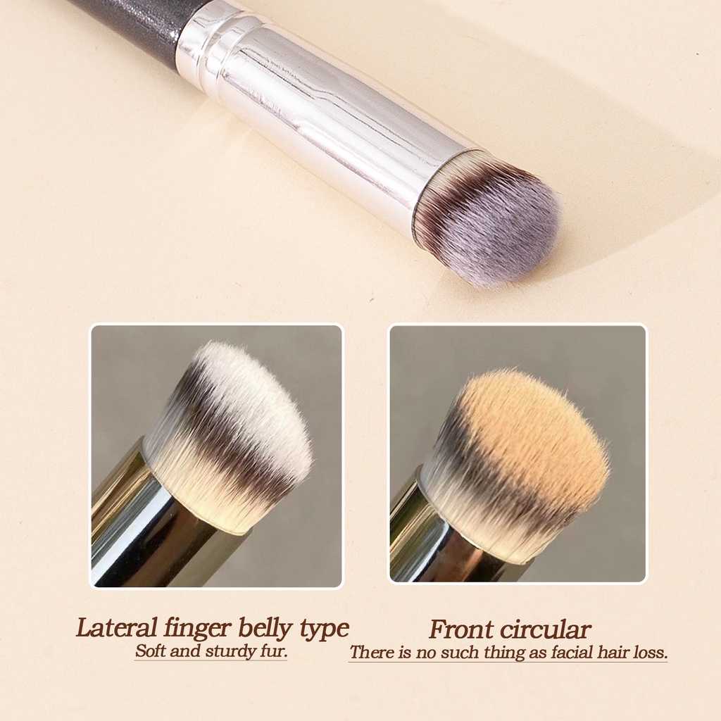 Concealer Brush Dark Circle Tear Groove Precise Concealer Flat Head ...