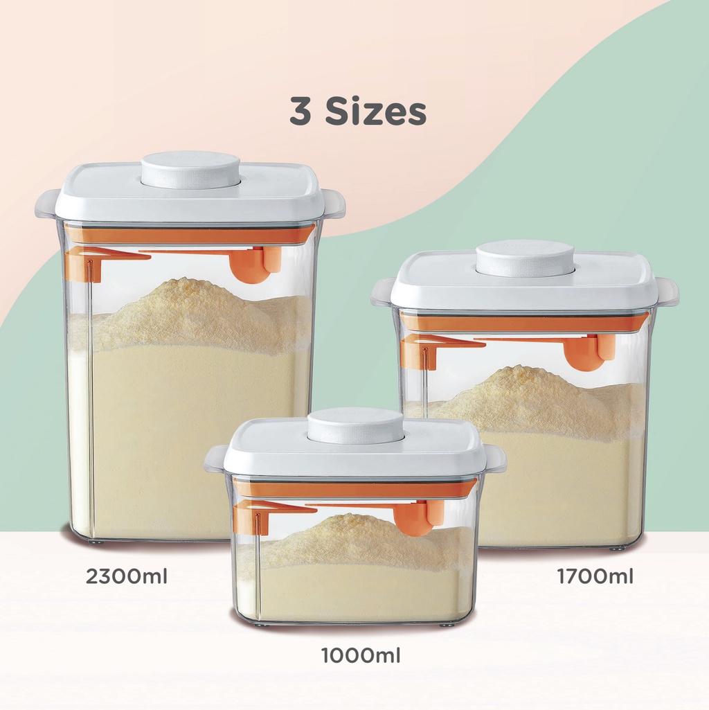 Autumnz Airtight Container Food / Milk Powder / Snack Storage Container ...