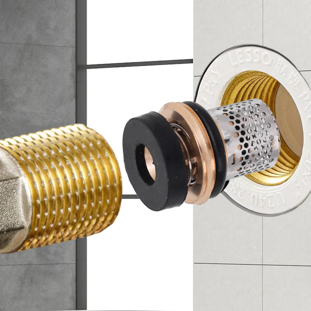 Universal Brass Quarter Water Valve Gasket - Brass Water Stop Angle ...