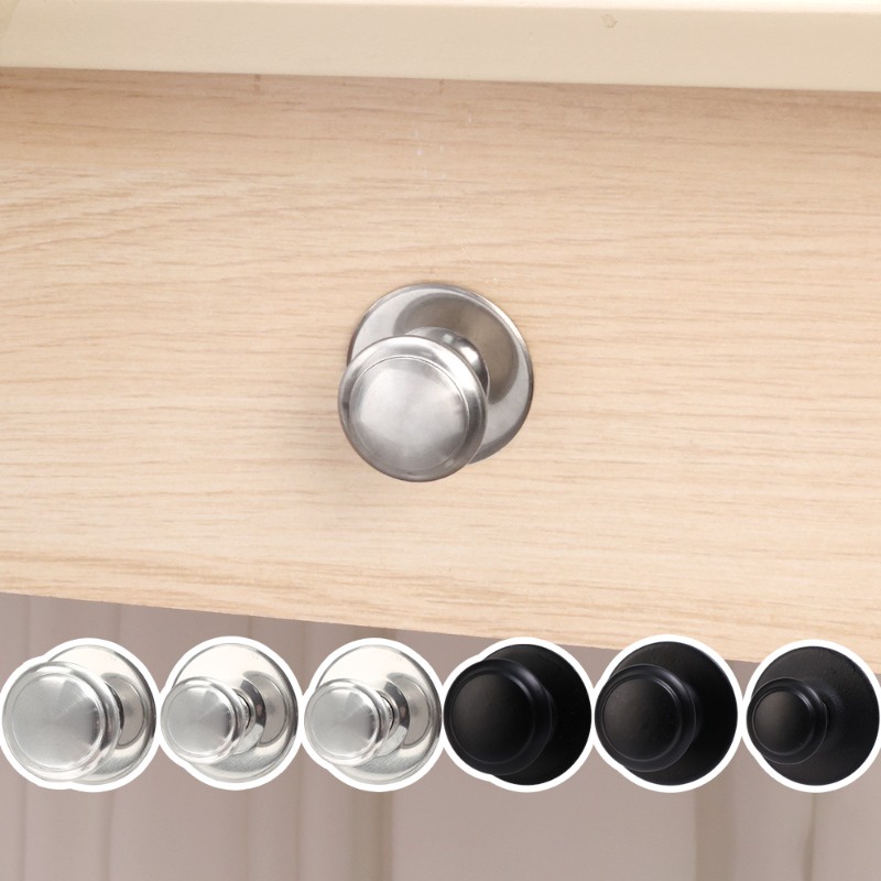 Universal Stainless Steel Mini Knobs Kitchen Cabinet Door Cupboard ...