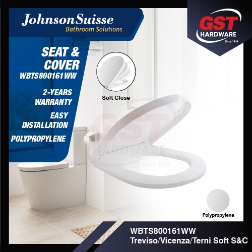 Johnson Suisse Treviso/Vicenza/Terni Toilet Seat Cover Toilet Bowl