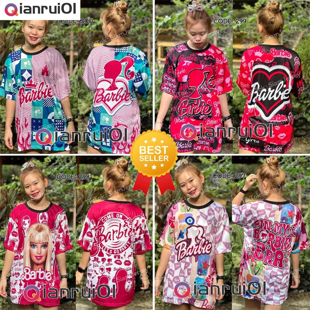 NEW Barbie Doll Fashion Original Sale Thailand Viral baju Jersey Barbie  Tshirt Plus Size Jersey Viral Tiktok Ootd Murah Baju Raya 2023 ShortSleeves  | Shopee Malaysia