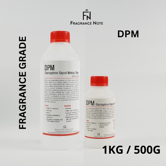 FRAGRANCE NOTE DPM Solvent for Car and Home perfume/diffusers