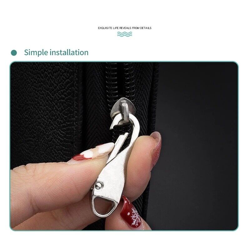1 Pcs Zipper Head Replaceable Zipper Slider Multifunction Pull Clothing ...