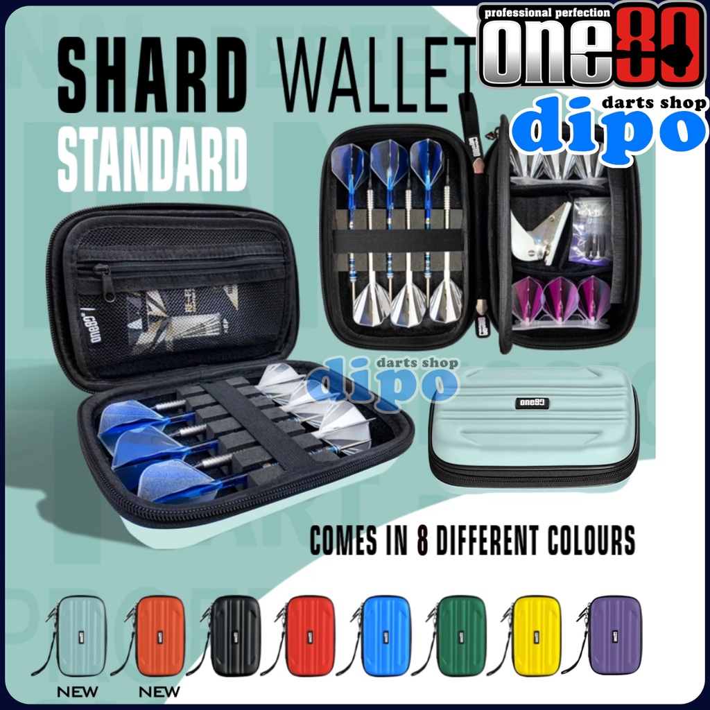 One80 Shard Mini Wallet Dart Case - Baby Blue