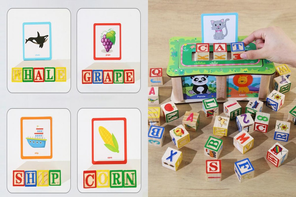 Lingoer| Preschool Vocabulary Building Set Vocabulary Building Block ...