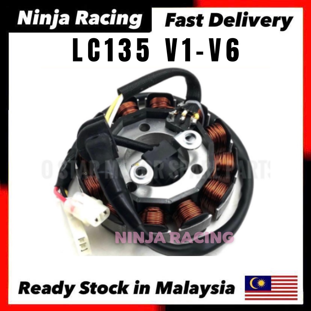YAMAHA LC135 LC 135 135LC V1 V2 V3 V4 V5 V6 LC135 COIL FIELD