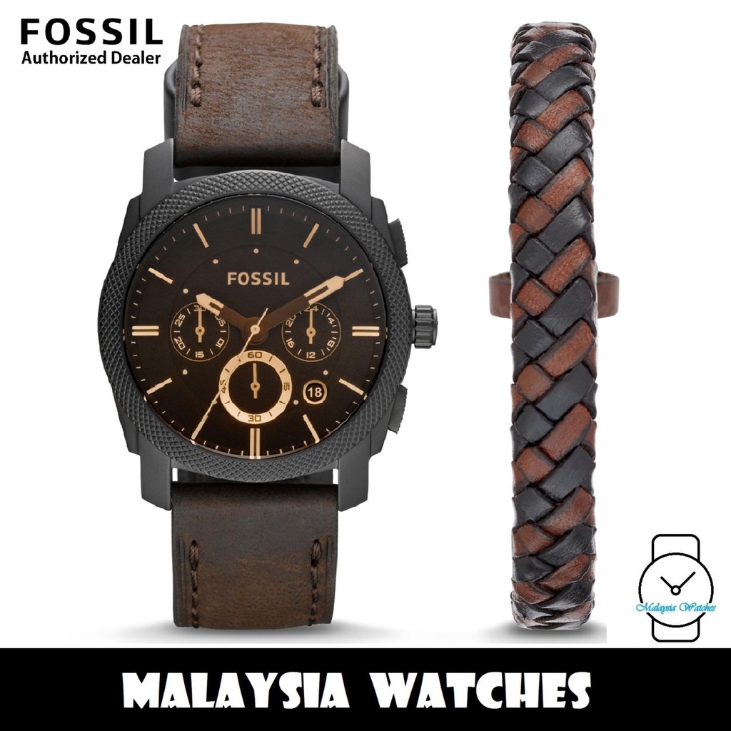 Fossil watch men's chronograph machine sale