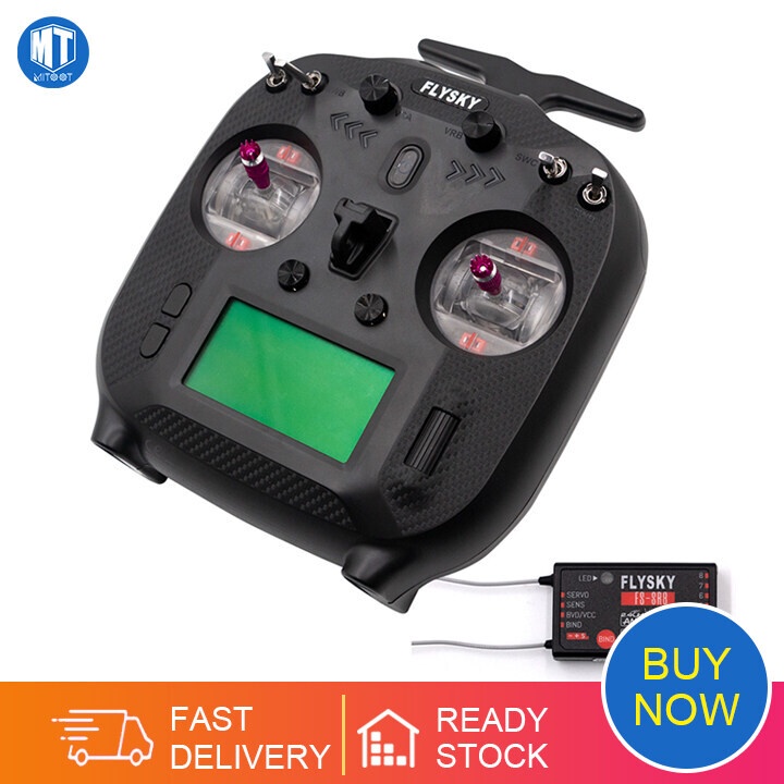 Flysky FS-ST8 2.4G 10CH ANT RGB Assistant 3.0 Radio Transmitter With FS ...