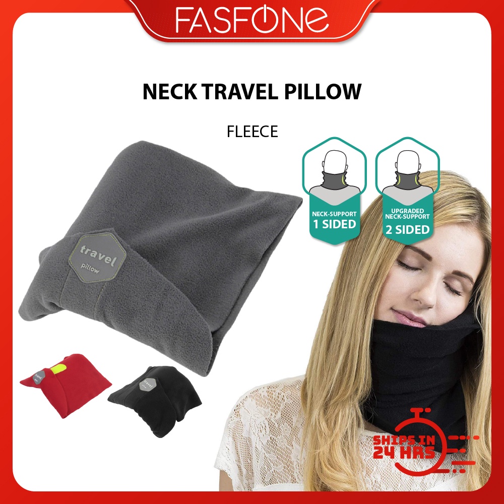 Scarf hot sale bantal travel