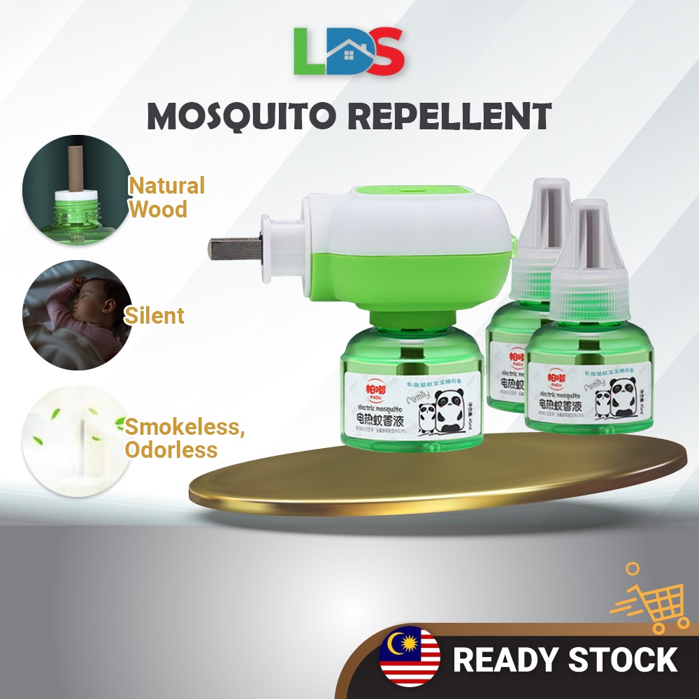 LDS Electric Mosquito Repellent Device & Liquid NonToxic Pregnant