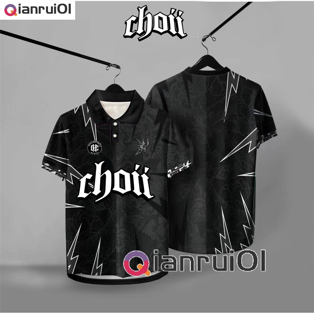 CHOII NEW 2024 Choii Jersey Microfiber Latest Design RETRO COLLAR VIRAL ...