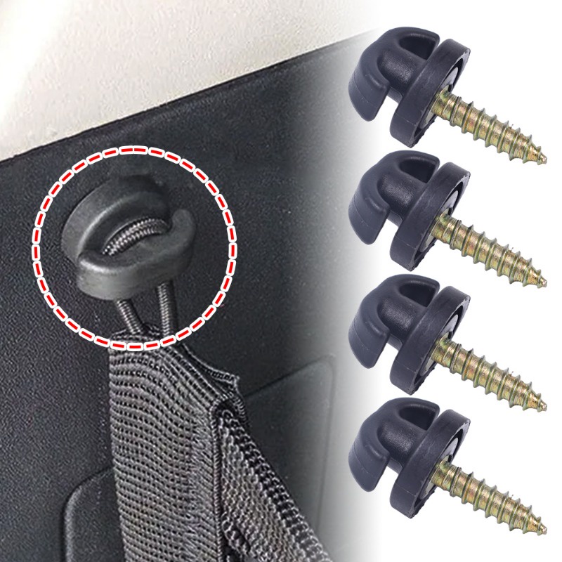 [ Featured ] Car Trunk Cargo Net Tie Down Hooks / Automobile ...