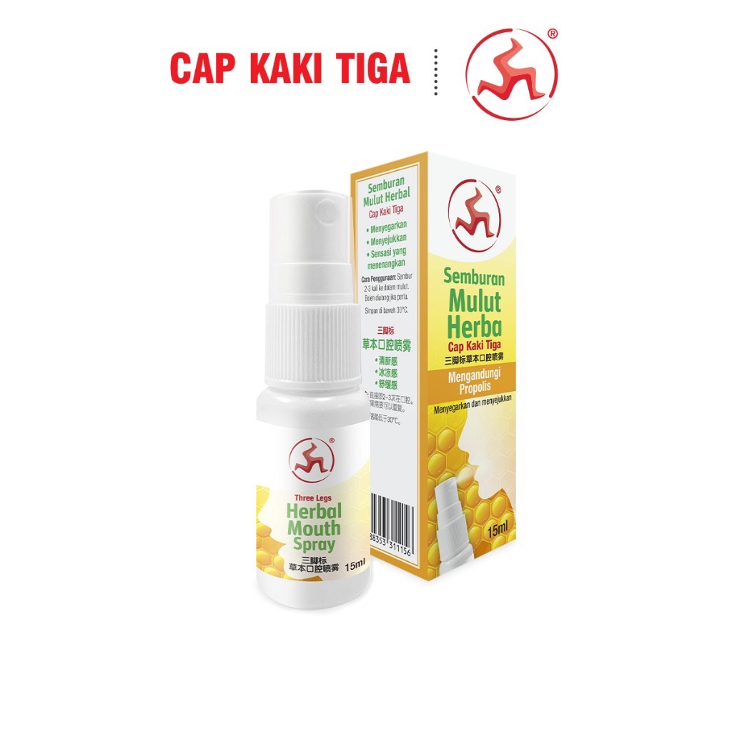 Three Legs Herbal Mouth Spray 15ML | Shopee Malaysia