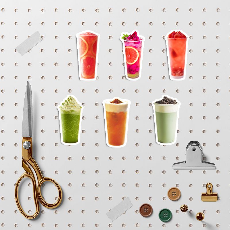 100pcs Tea with Milk Laptop Stickers for Water Bottle Washi ...