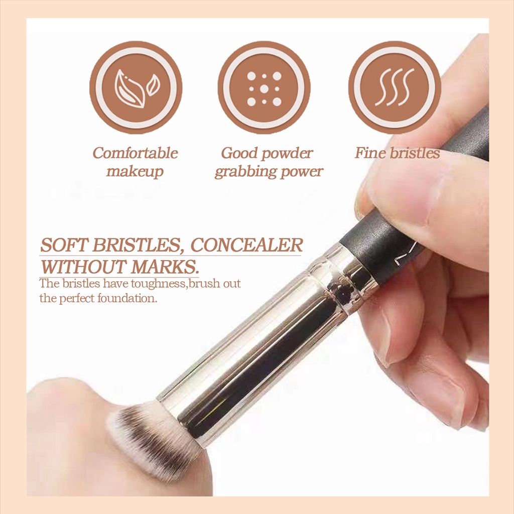 Concealer Brush Dark Circle Tear Groove Precise Concealer Flat Head ...