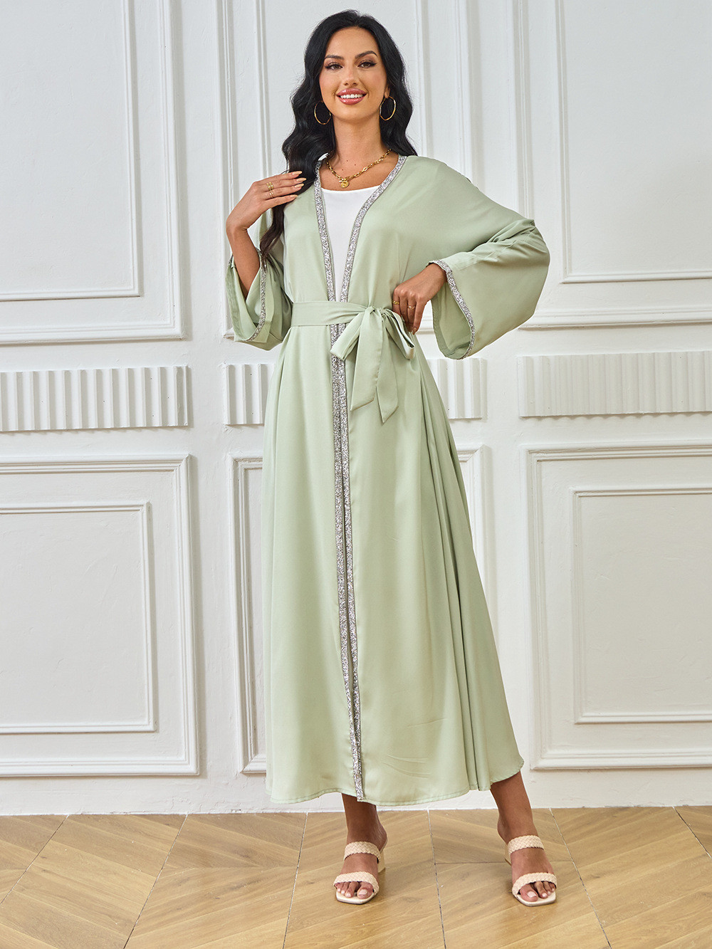kurung raya 2025 Hari Raya Dubai Muslim Women's Clothing Sparkling Hot ...