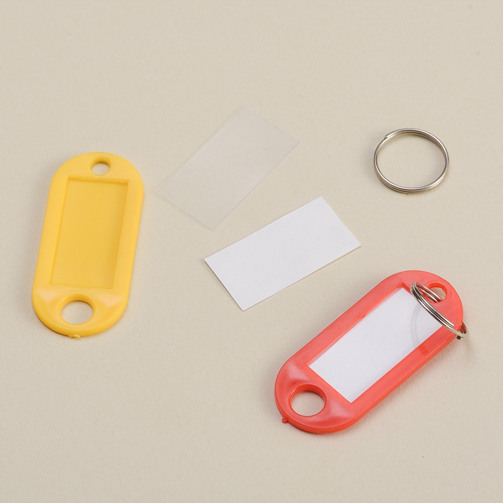 Writable Mark Number Plate Classification Key Plate Label Double Sided ...