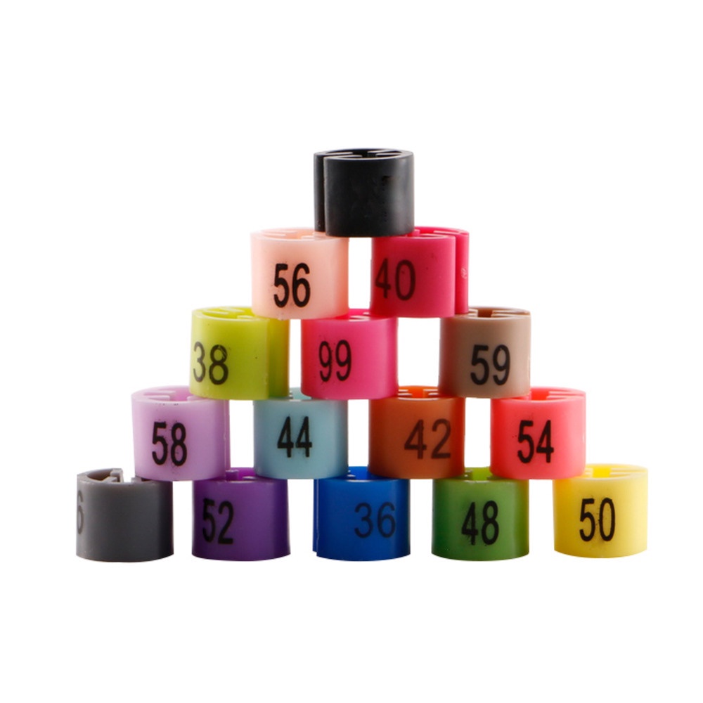 Colorful 24-180 Number Hanger Marker, Dressing Room Clothes Work ...