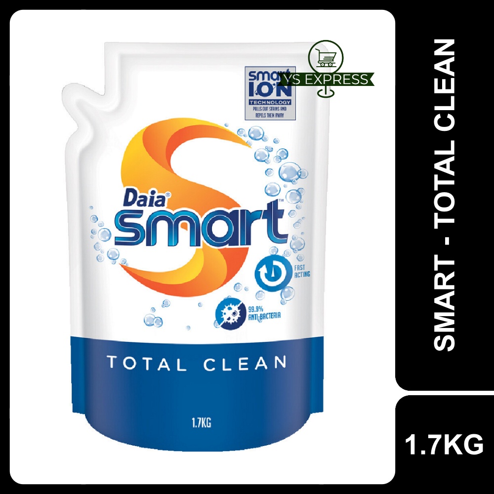 DAIA Smart Total Clean Concentrated Liquid Detergent 1.5KG | Shopee ...