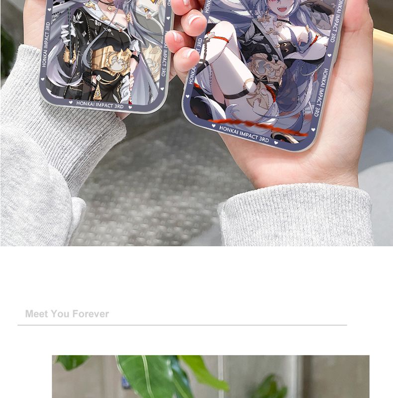 Honkai Impact 3 Phone Case Fuka Herrscher of Sentience Soft Gel Full ...