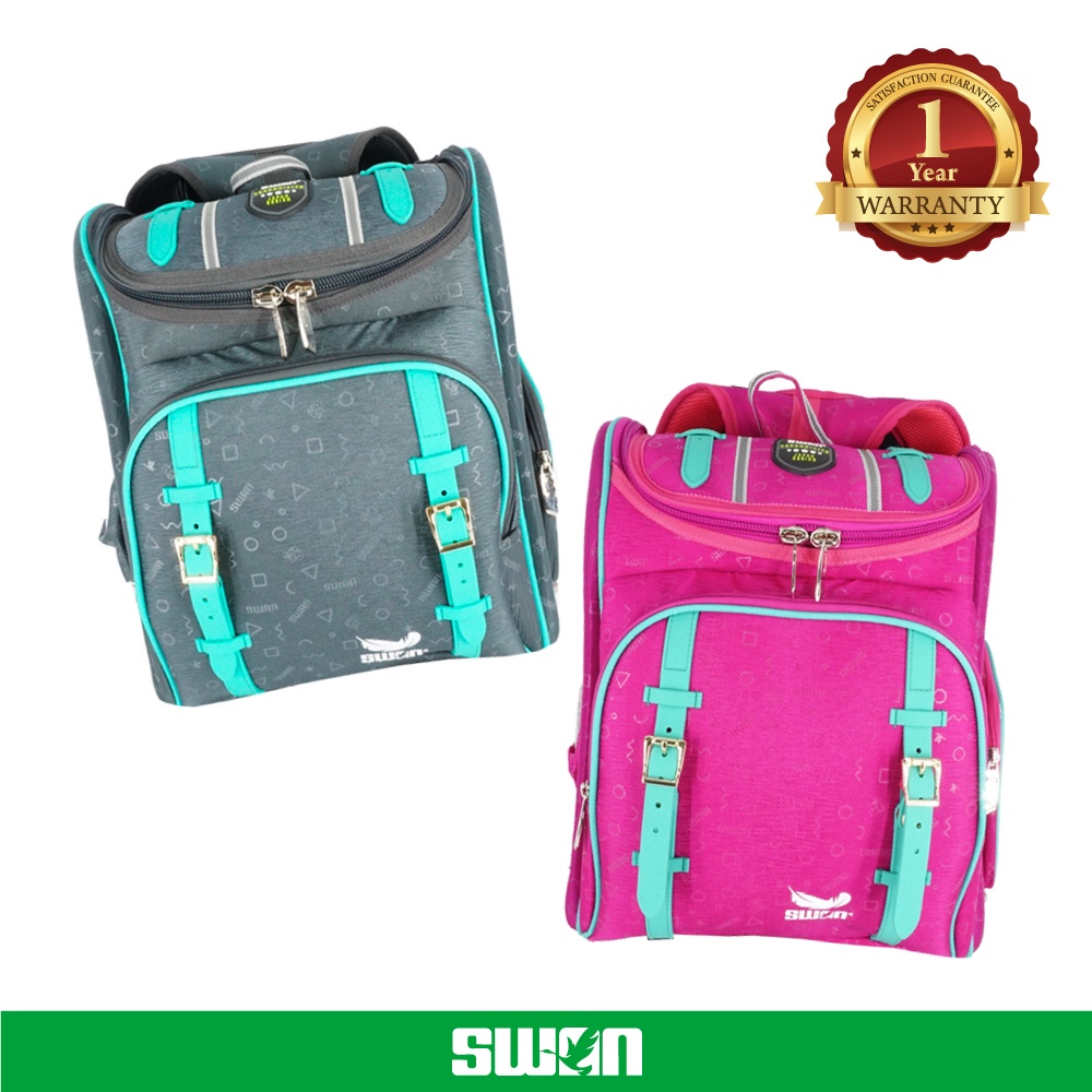 Swan TechnoLite XL Spinal Protection Back Support School Bag Shopee