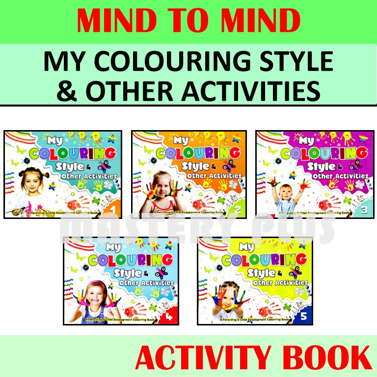 MY COLOURING STYLE & OTHER ACTIVITIES BUKU BERWARNA - MIND TO MIND ...
