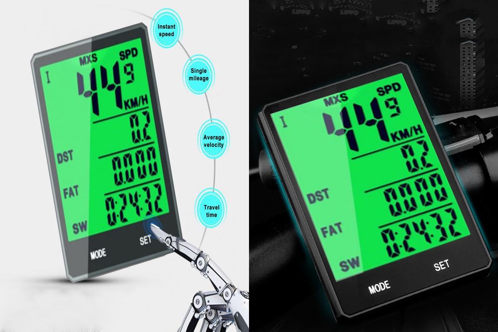 PhoneUse Waterproof Cycling Computer Accurate Measurement Bicycle