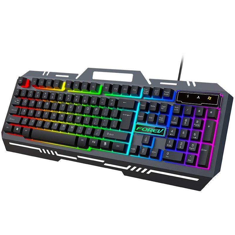 SUMAIRU Forev FV-Q307 Computer Laptop PC Gaming Keyboard Silent Button ...