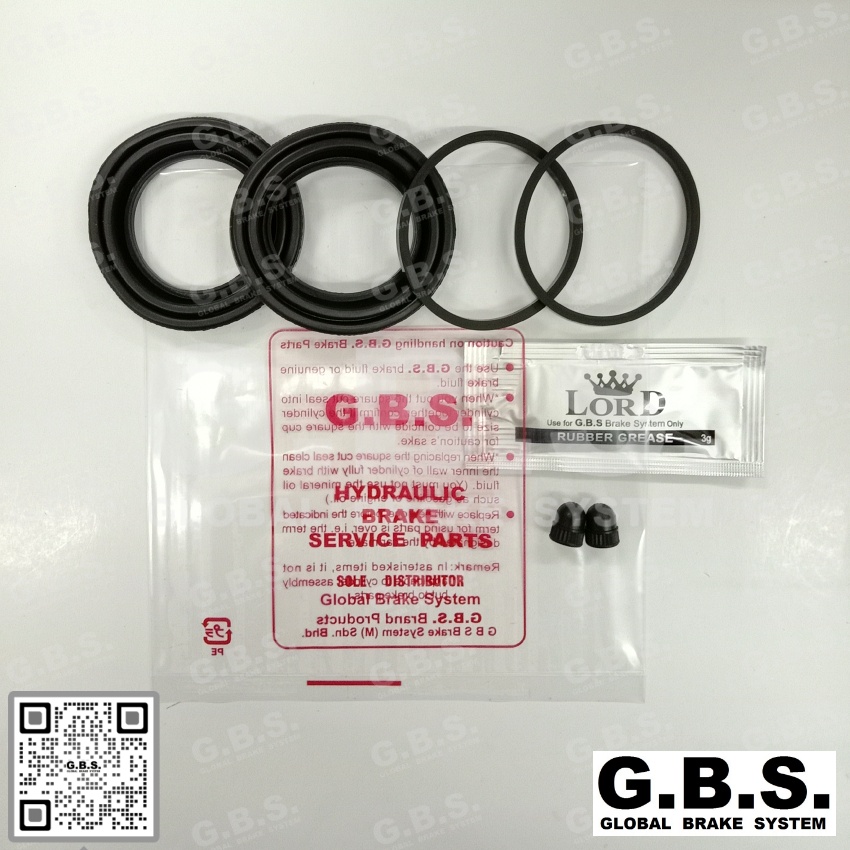 GBS Disc Brake Seal Kit For PERODUA MYVI (Front) (Half Set) Shopee