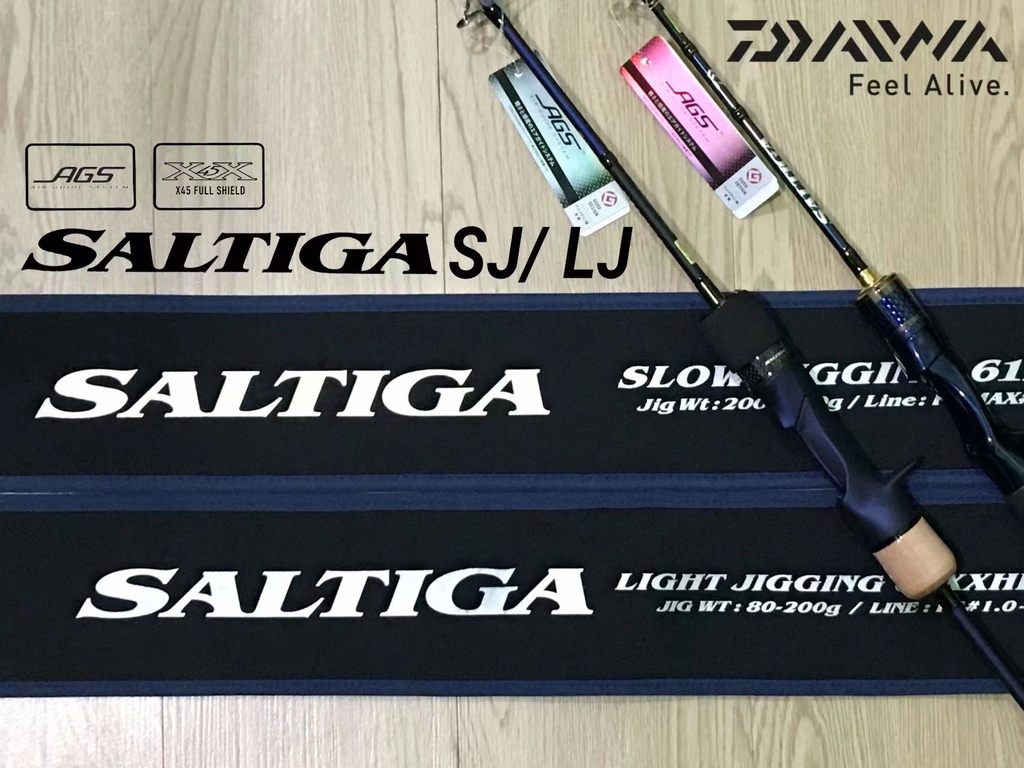 2023' DAIWA SALTIGA SJ & 2022' SALTIGA LJ JIGGING ROD | Shopee