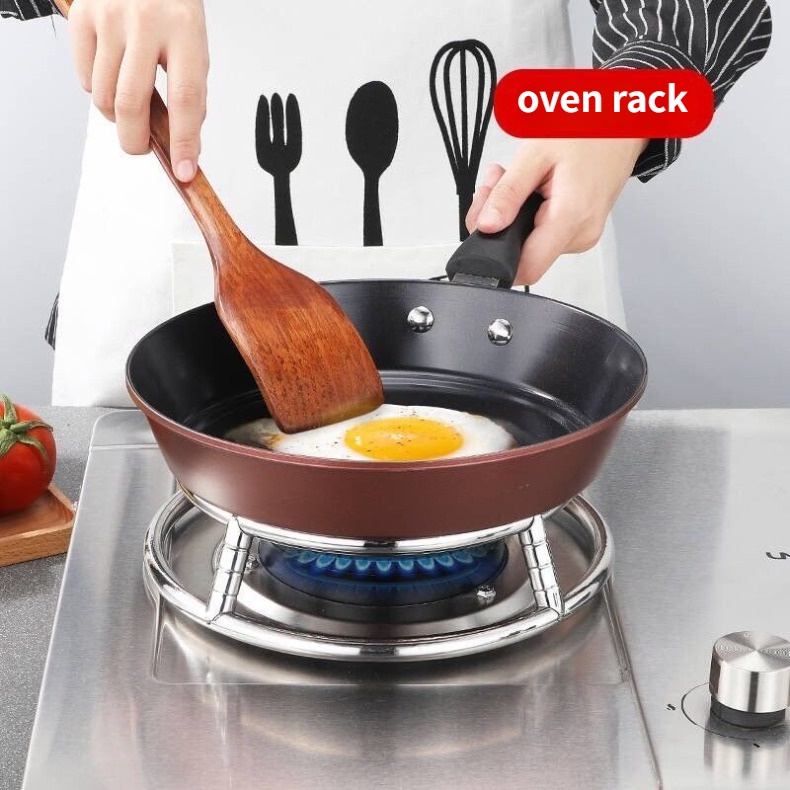 Stainless Steel Pot Holder Kitchen Racks Wok Rack Countertop Pot Pad ...