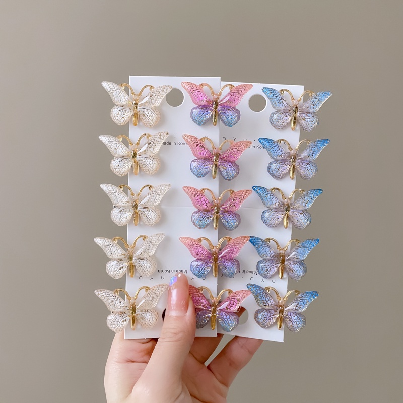 Korea Mobile Butterfly Hair Accessories Children Princess Braid Hair ...