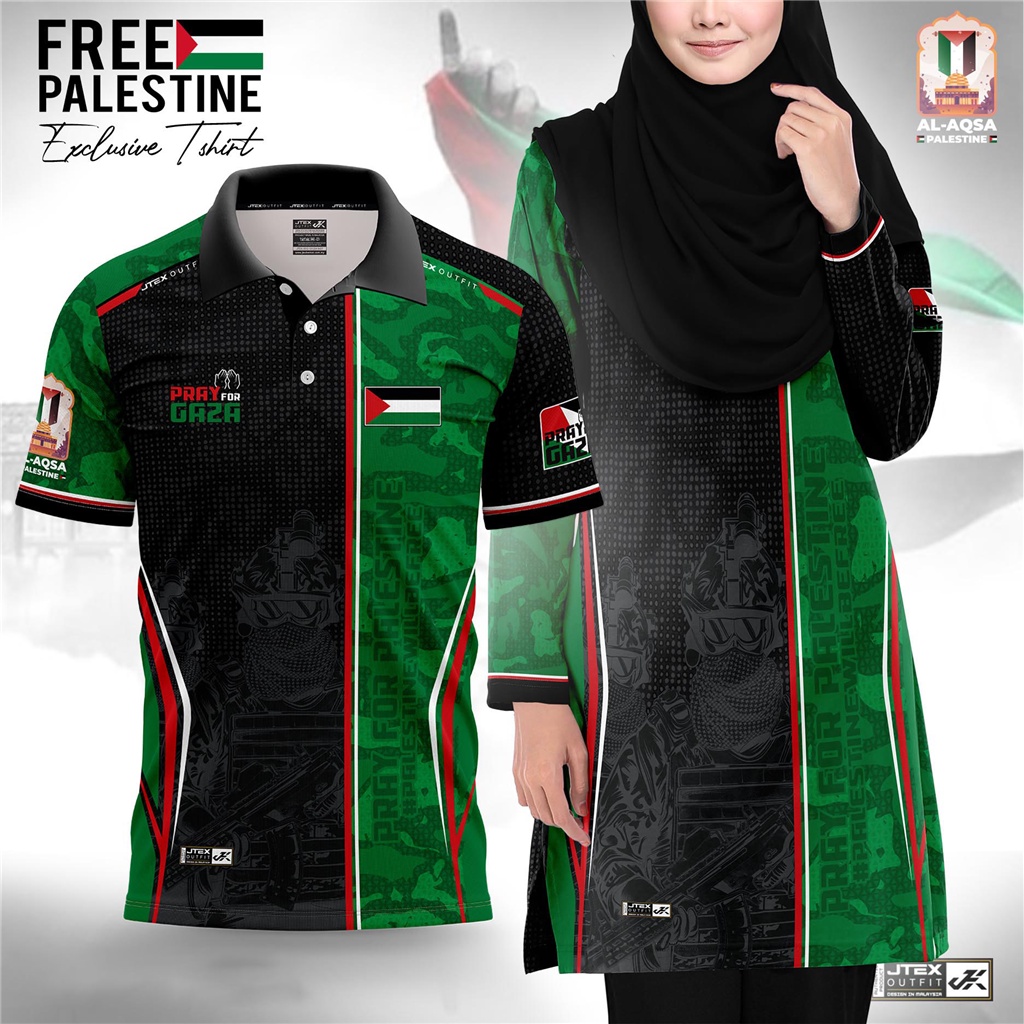 PALESTINE TSHIRT - PRAY FOR PALESTINE (AP) | Shopee Malaysia