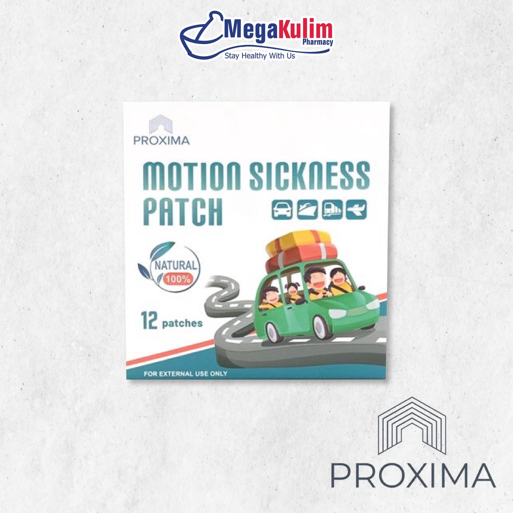 Proxima Motion Sickness Patch 12's Shopee Malaysia