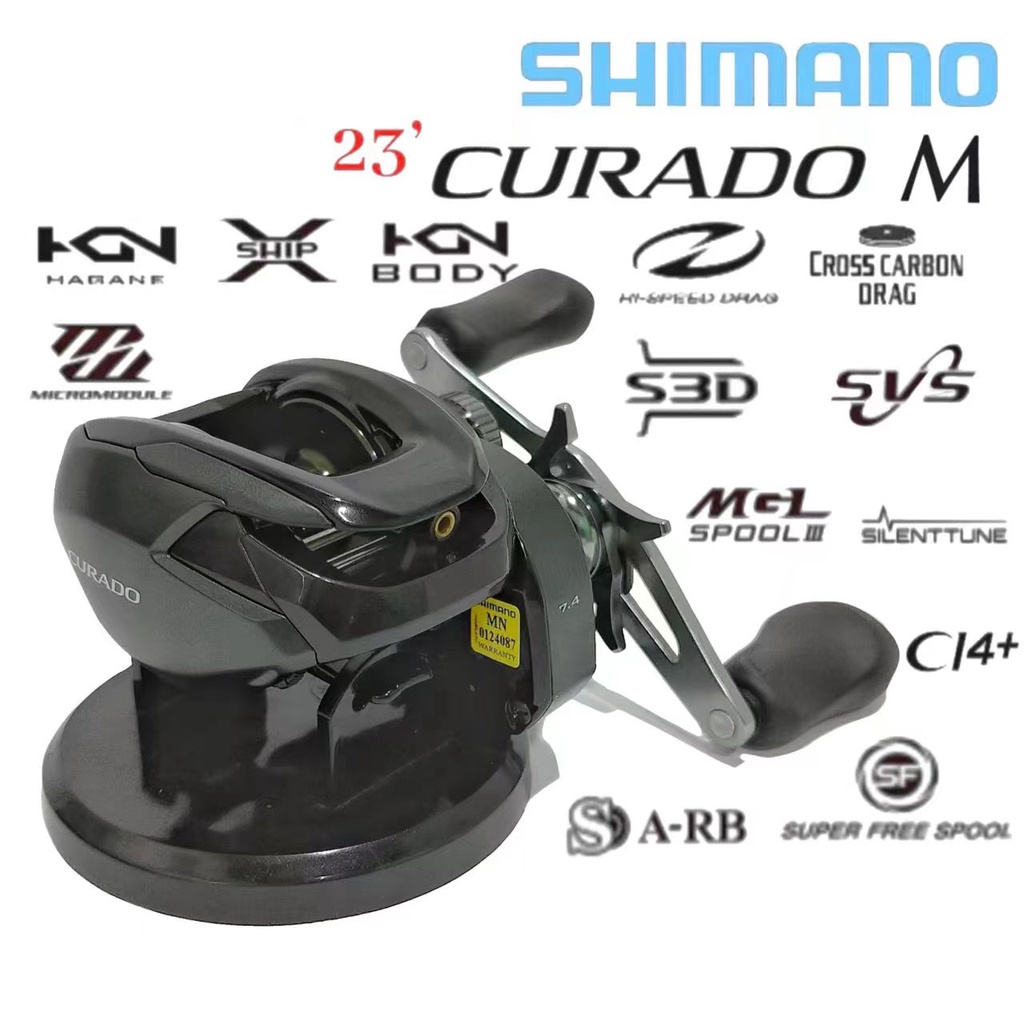 Shimano Curado K 201XG baitcasting reel, Sports Equipment, Fishing