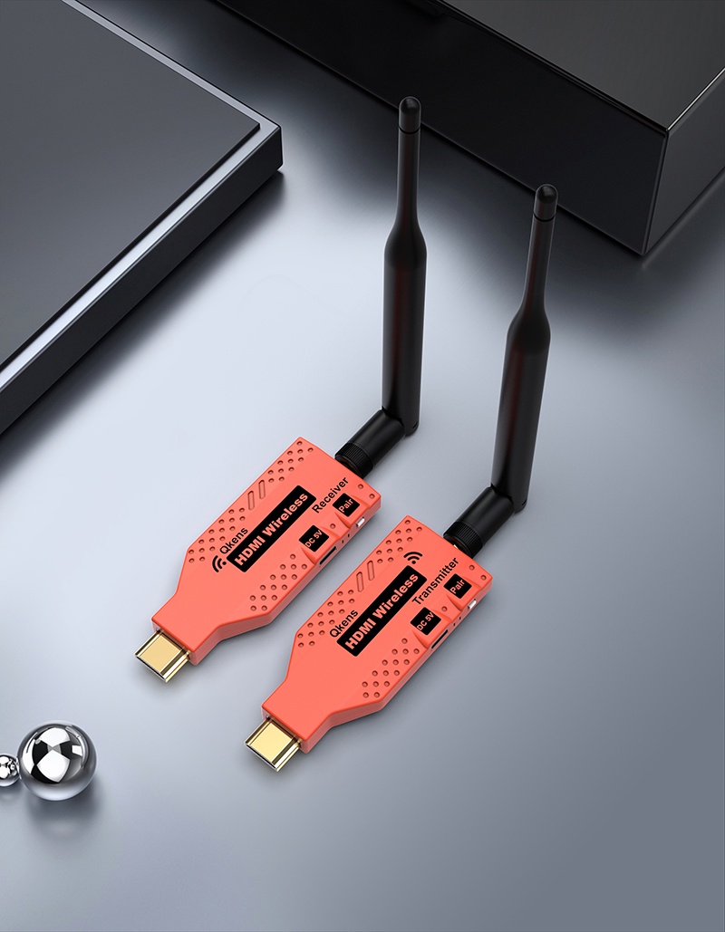 100m Wireless HDMI Extender 1080p 1 2 3 4 Screen Share splitter ...